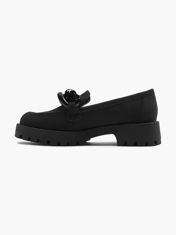 Catwalk Chunky Loafer in schwarz