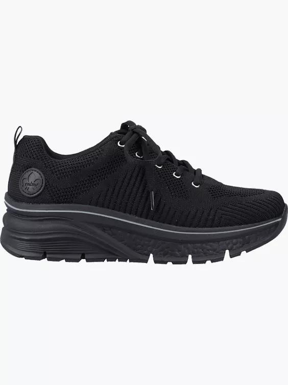 Damen Sneaker Low in schwarz
