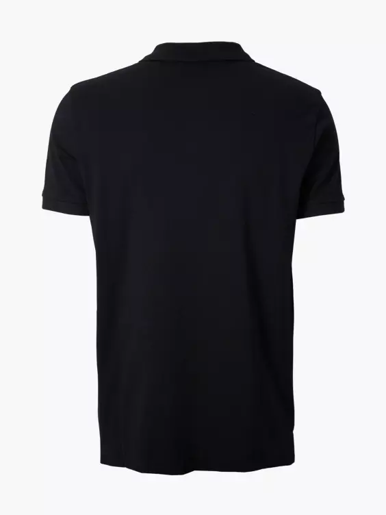 FILA Poloshirt in schwarz