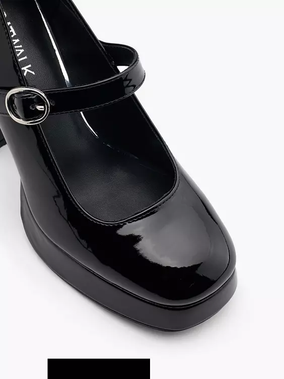 Catwalk Mary Jane Pumps in schwarz