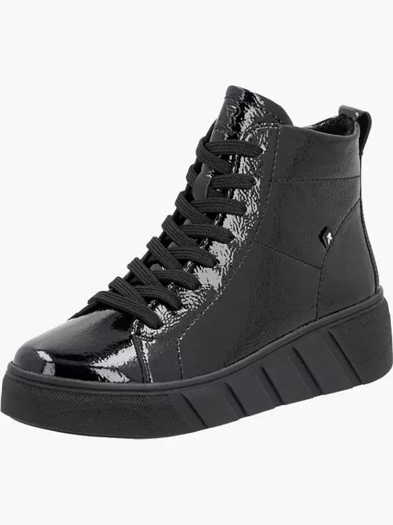 Damen Sneaker High in schwarz