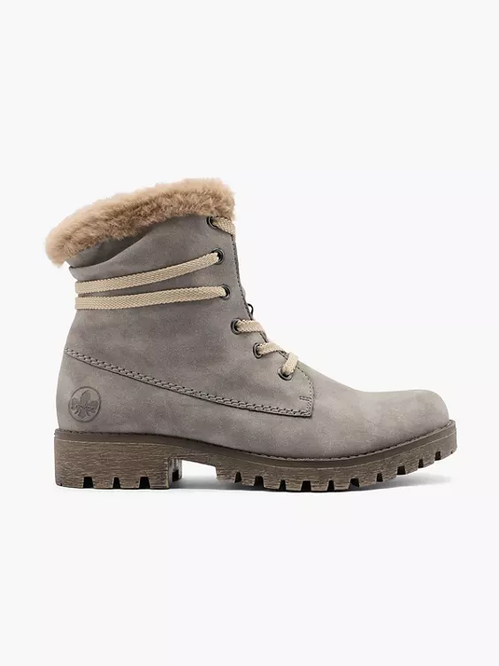 Rieker Schnürboots in grau