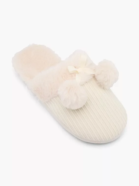 Casa mia Pantoffel in creme