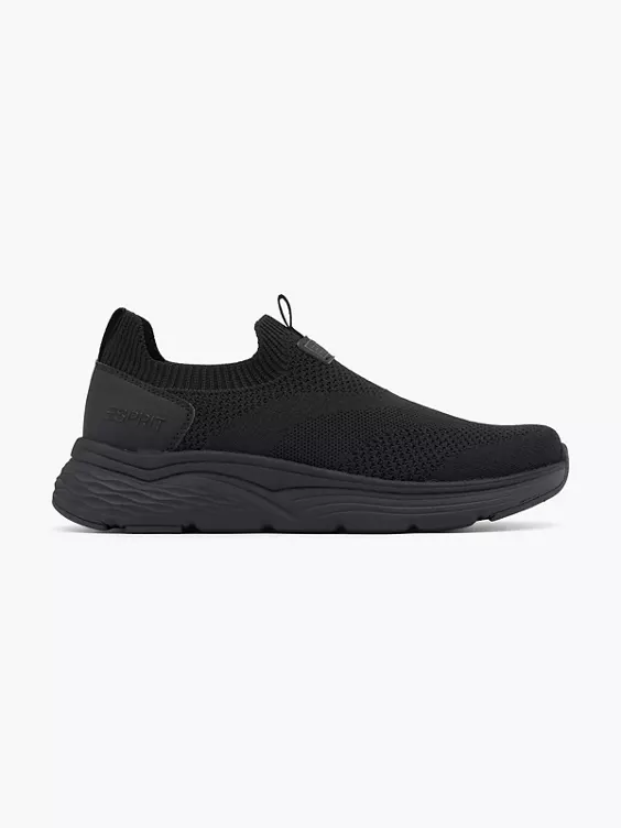 ESPRIT Slip On Sneaker in schwarz
