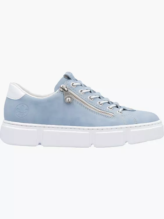 Rieker Damen Slipper in blau