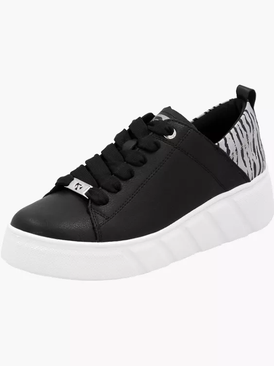 Damen Sneaker Low in schwarz