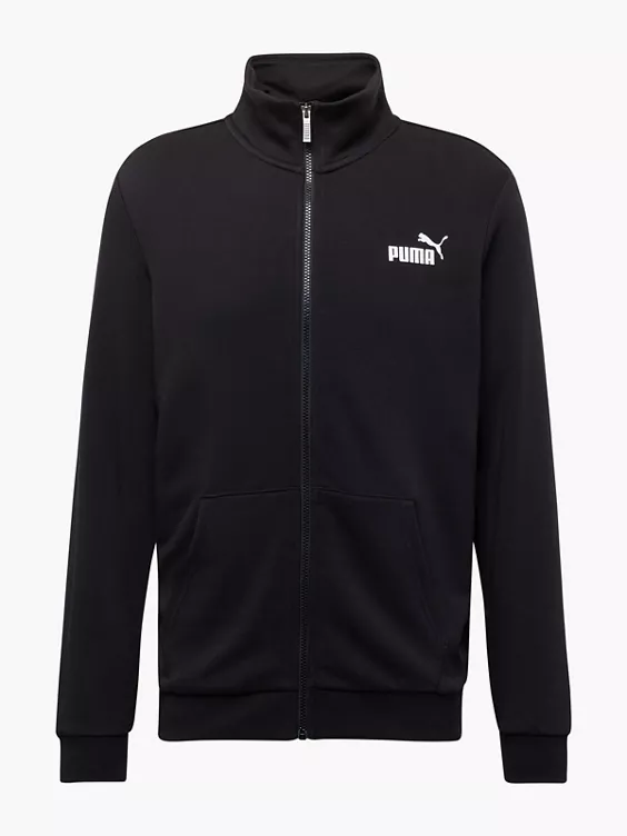 PUMA Trainingsjacke in schwarz