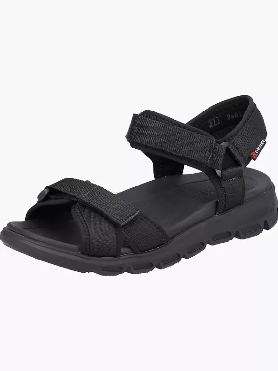 Rieker Damen Trekkingsandalen in schwarz