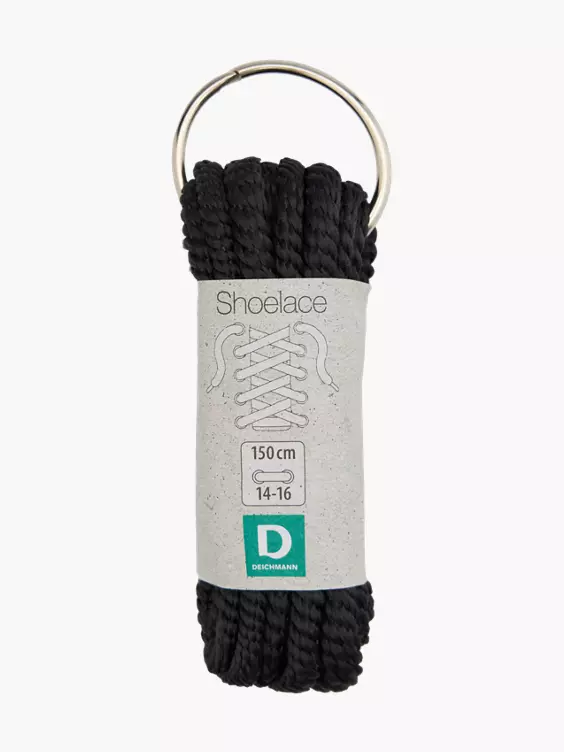 DEICHMANN Schnürsenkel 120 cm breit in schwarz