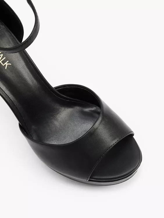 Catwalk Spangenpumps in schwarz