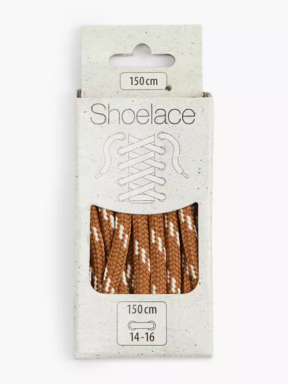 DEICHMANN Schnürsenkel 150 cm rund in cognac