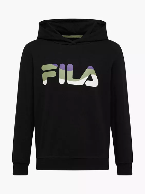 FILA Hoodie in schwarz