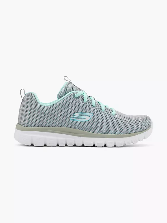 Skechers Sneaker GRACEFUL-TWISTED FORTUNE in grau