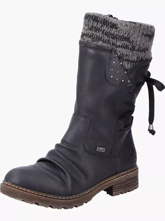Rieker Damen Kurzstiefel in schwarz
