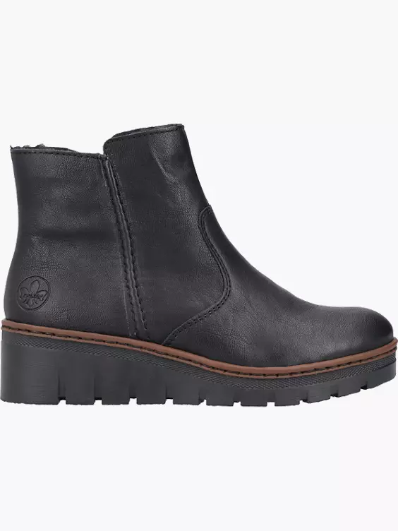 Rieker Damen Kurzstiefel in schwarz