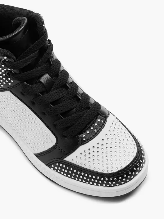 Graceland Hoher Sneaker in weiß