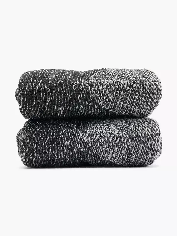 DEICHMANN 2er Pack Socken in grau