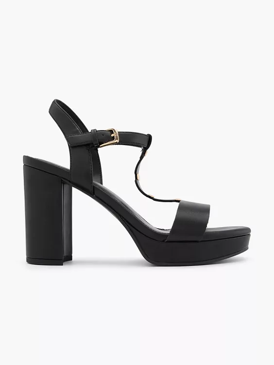 Catwalk Sandalette in schwarz
