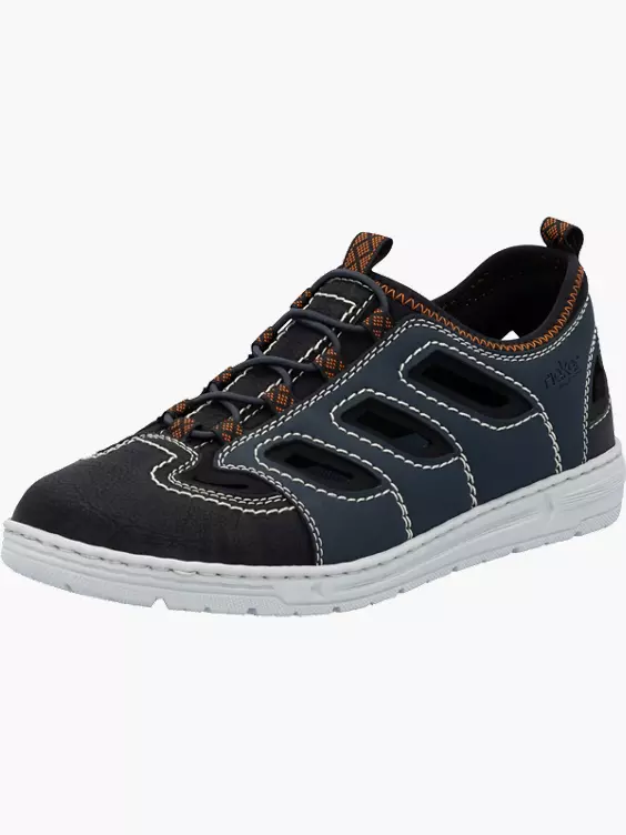 Rieker Herren Slipper in blau