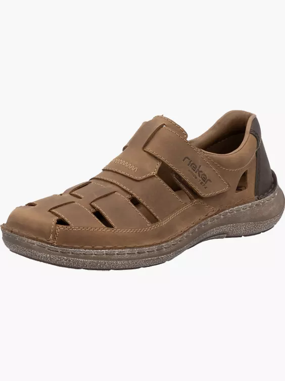 Rieker Herren Slipper in braun