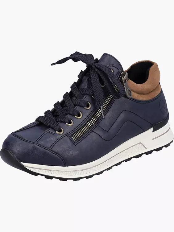 Rieker Damen Sneaker Low in blau