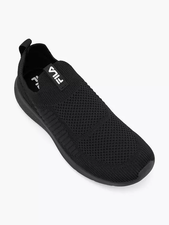 FILA Slipper in schwarz