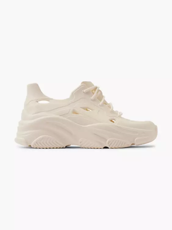 Graceland Chunky Sneaker in creme