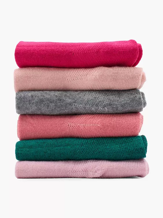 DEICHMANN 6er Pack Socken in multicolor