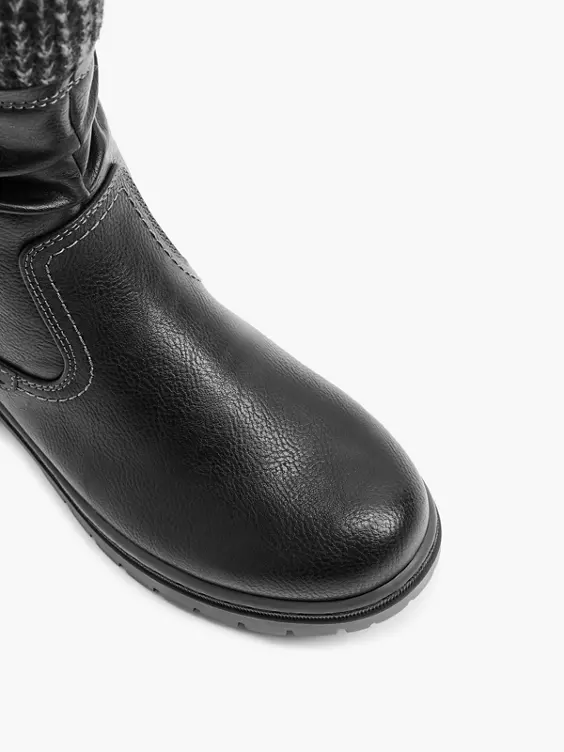 Easy Street Komfort Boots in schwarz