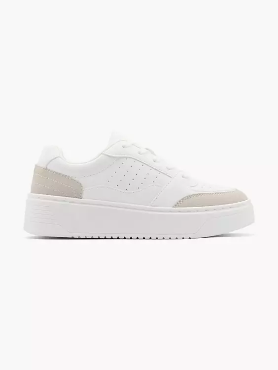 Vty Platform Sneaker in weiß