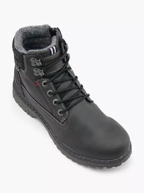 Dockers Schnürboots in schwarz