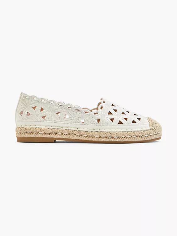 Graceland Espadrille in weiß