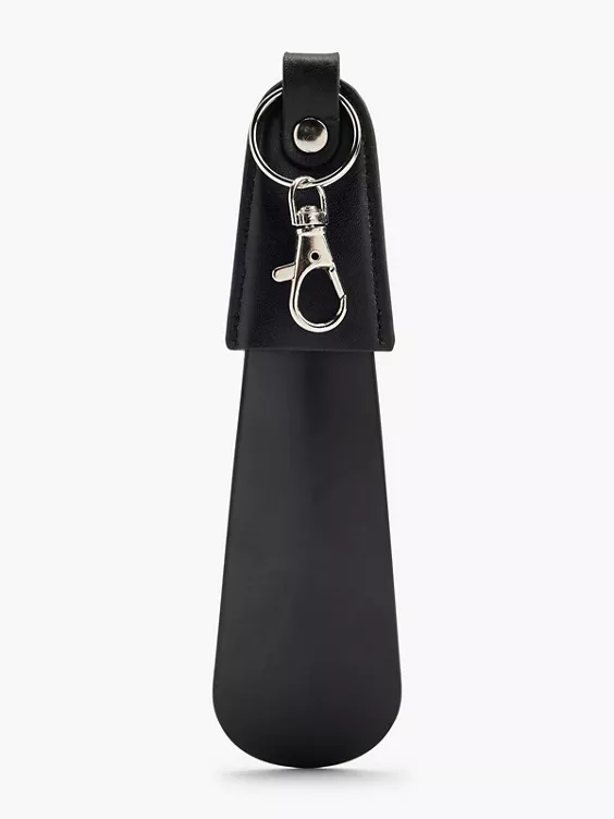 DEICHMANN Metall Schuhanzieher 16 cm in schwarz