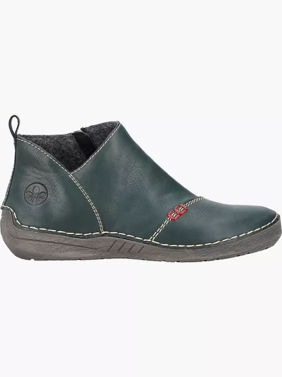 Rieker Damen Kurzstiefel in grün