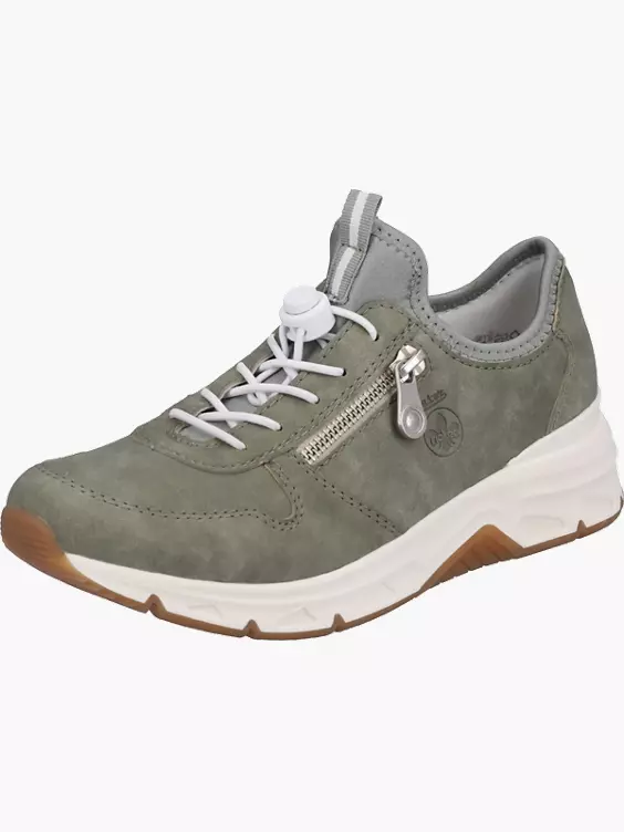 Rieker Damen Slipper in grün