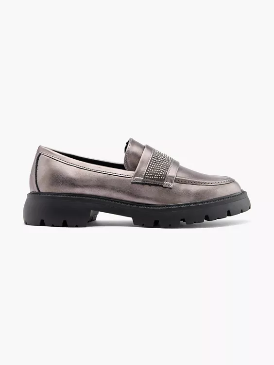Claudia Ghizzani Loafer in silber