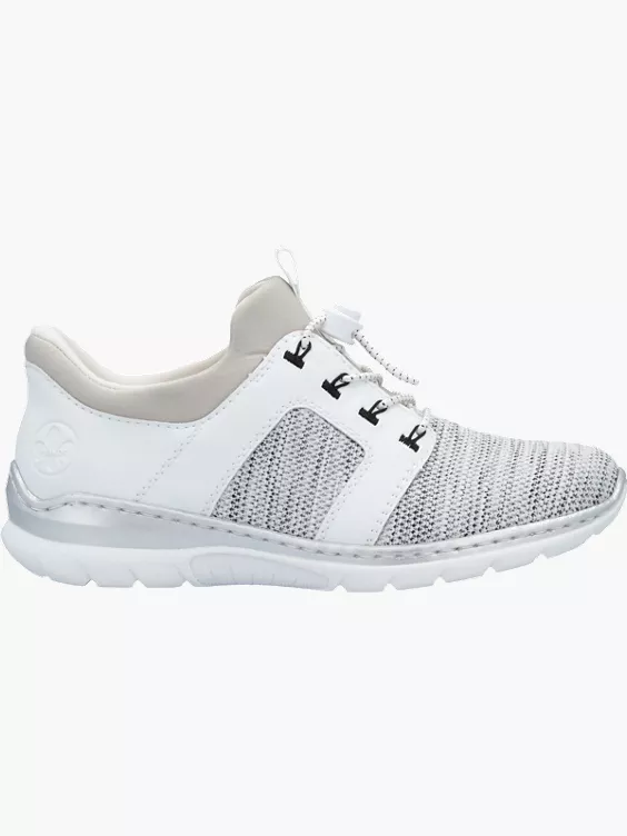 Rieker Damen Slipper in grau