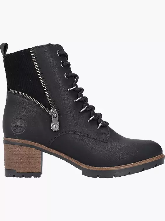 Rieker Damen Stiefeletten in schwarz