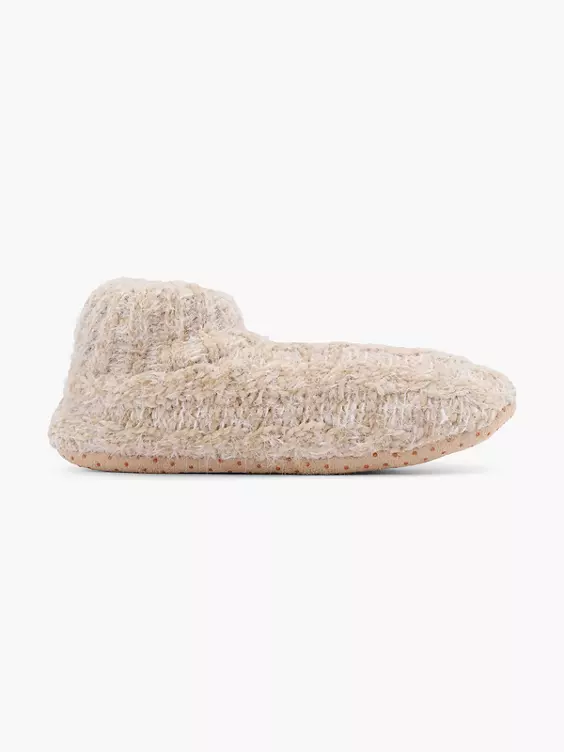 Cosy Nature ABS Socken in beige