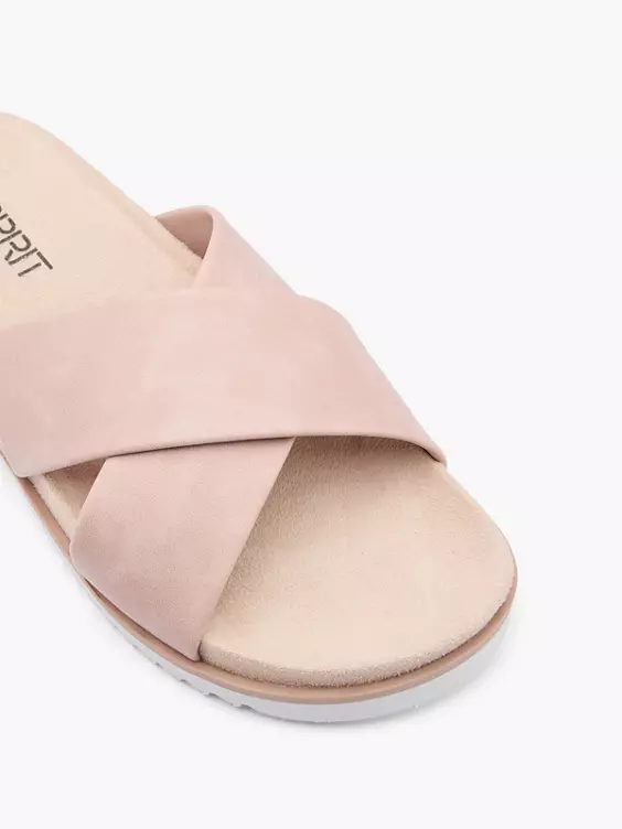 ESPRIT Pantolette in rosa