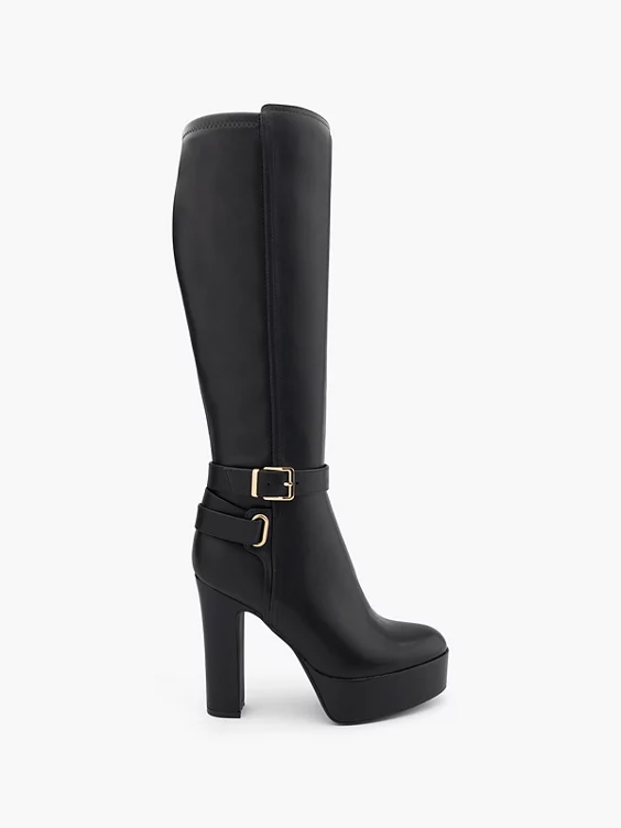 Catwalk Stiefel in schwarz