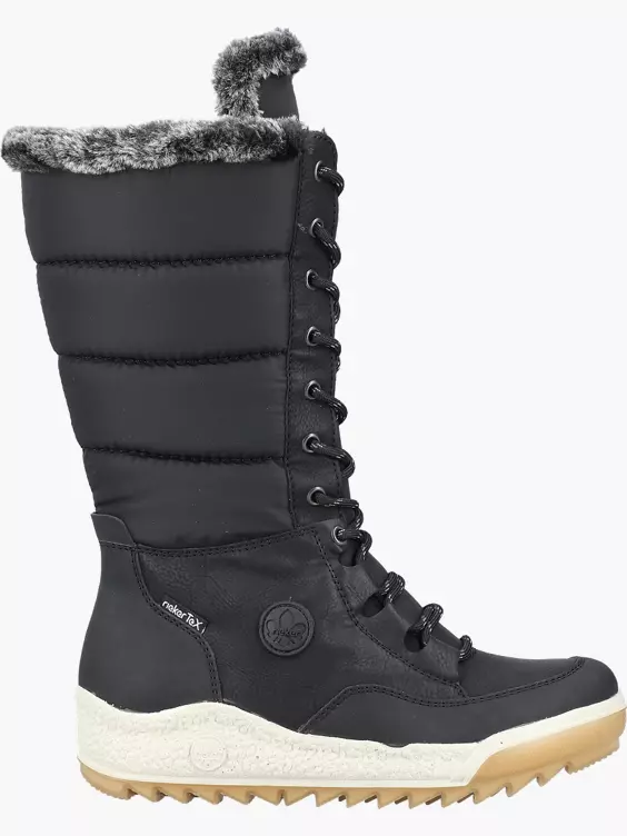 Rieker Damen Hochschaftstiefel in schwarz
