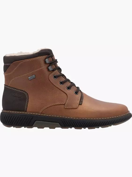 Rieker Herren Schnürstiefel in braun