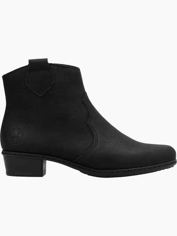 Rieker Damen Stiefeletten in schwarz