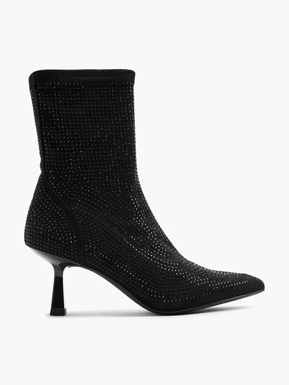 Catwalk Stiefelette in schwarz