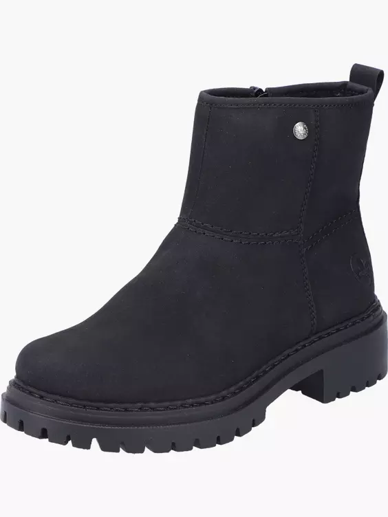 Rieker Damen Kurzstiefel in schwarz