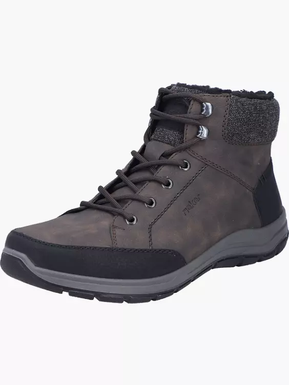 Rieker Herren Schnürstiefel in braun