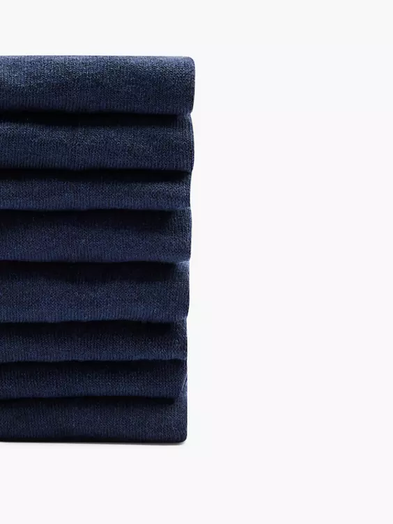 DEICHMANN 8er Pack Socken in navyblau