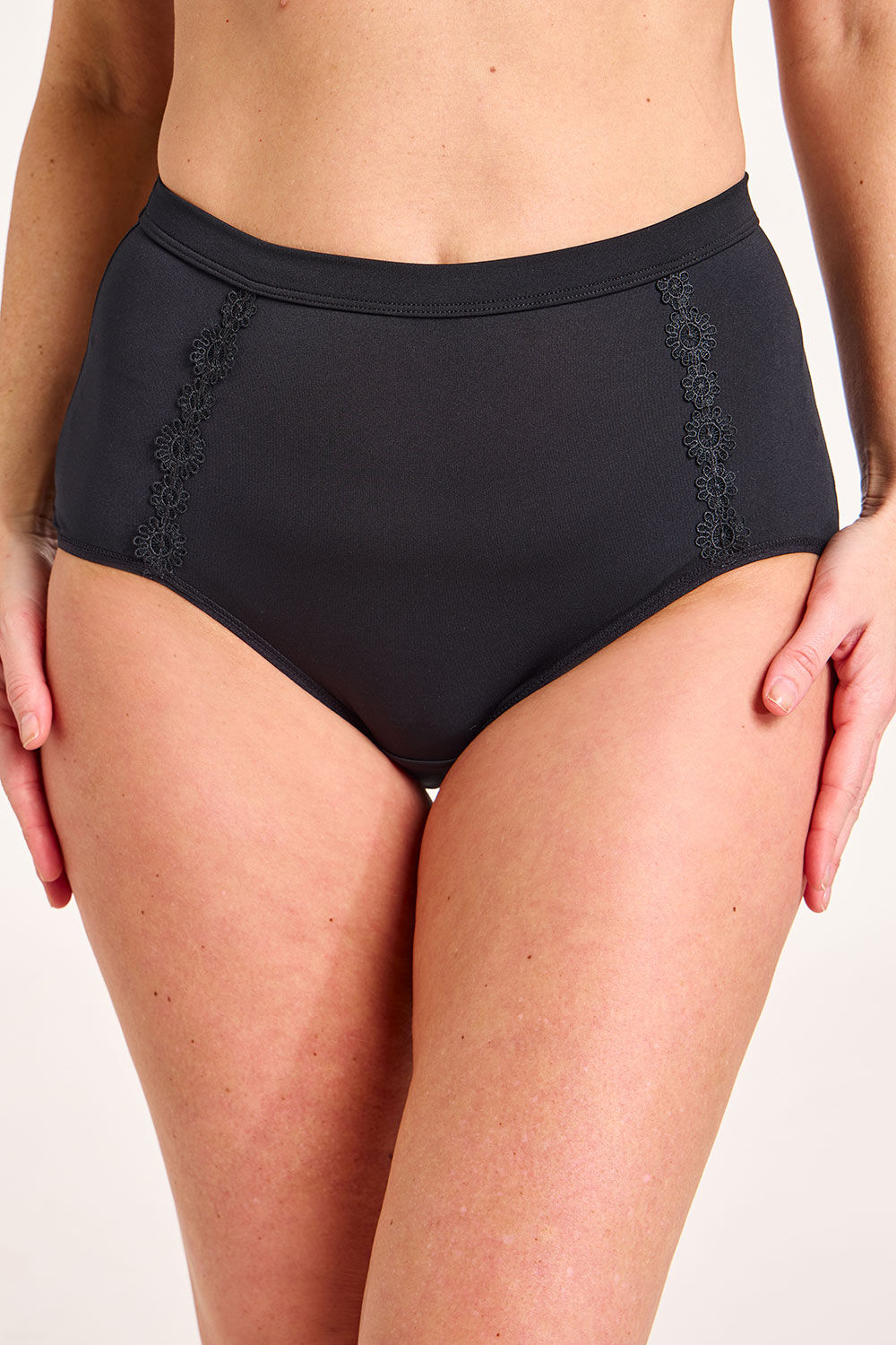 Lace Trim Full Briefs