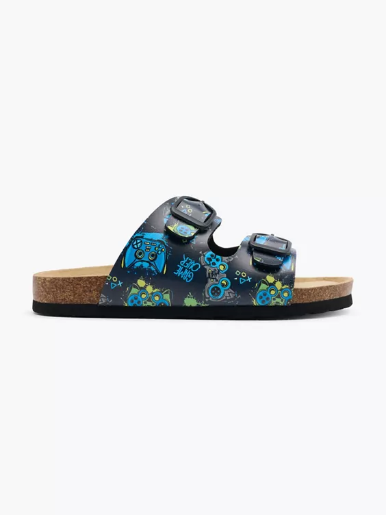 Vty Pantolette in navyblau